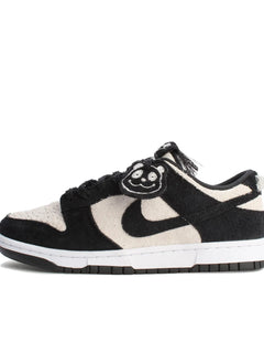 Scarpe da skateboard Nike Dunk da uomo bianche nere IB2990-100