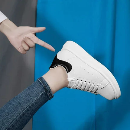 New Men women sneakers height increasing shoes invisible 6 8 10cm heighten sports shoes man taller lift white elevator shoes