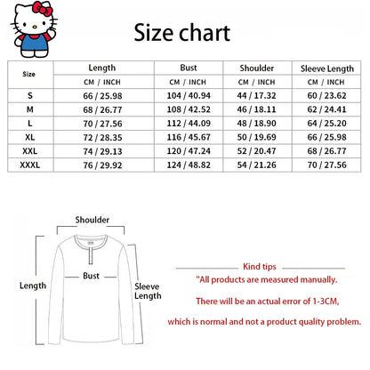 Japanese Anime Sanrio Kuromi Cute Women's Hoodie Student Y2K Sweatshirt Spring and Autumn Outdoor Sports and Leisure Pullover