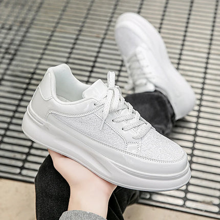 New Men Skateboard Shoes Platform Trend Sport Shoes Women Sneaker Sequin Shoes for Men Chaussure Homme Female Sneakers