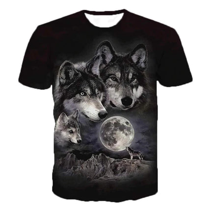 3D Wolf Hoodies Men Hooded Animal Printed Hoodie Sweatshirts Tracksuits Man/women Jackets Funny Hoody DropShipping