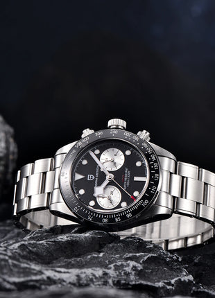 Nuovo Orologio da Uomo PAGANI DESIGN BB Panda 2026, Orologio al Quarzo di Lusso Retrò, Cronografo Sportivo da Polso, Impermeabile 100M, Luminoso