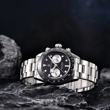 Nuovo Orologio da Uomo PAGANI DESIGN BB Panda 2026, Orologio al Quarzo di Lusso Retrò, Cronografo Sportivo da Polso, Impermeabile 100M, Luminoso