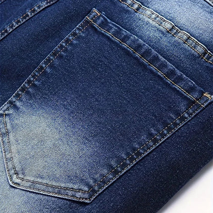Riding Motorcycle Mens Pants Hip Hop Ripped Skinny Jeans Breathable Casual Fashion Blue Denim Trousers Streetwear Men Clothing PlatiNum