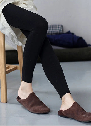 High-quality Sheep Hot Sales Leggings Women Autumn Winter Wool Long Elastic Ladies Fashionable Versatile Basic Style Warm Pants PlatiNum