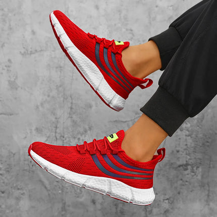 Scarpe sportive Casual da uomo Sneakers leggere e traspiranti appartamenti antiscivolo Outdoor Running Walking Tenis scarpe da Jogging atletiche