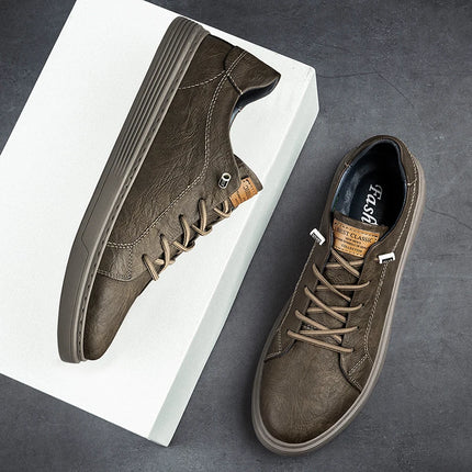 Italian Brand Black Genuine Leather Oxford Shoes UNISEX Casual Shoes Lace Up Flat Sneakers  Luxury Shoes for Men Big Size: 36-47