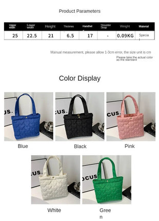 Puffer Shoulder Bag for Women Soft Down Cotton Padded Tote Handbag Purse Quilted Cross Body Bag Solid Color Bubbles Cloud Bag PlatiNum