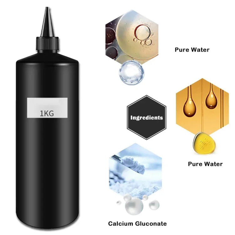 1000ML Super Shiny Top Coat Nail Art Gel Varnish Semi Permanent Soak Off No Wipe UV Gel Varnish Shining Clear Top Coat