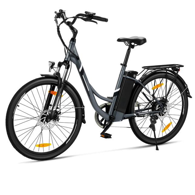 Foride B1 Urban Electric Bicycle, 250W Motor, 45Nm Torque, 36V 15.6Ah Battery, 90km Range, 5 Assistance Levels, 6km/h Walk Mode