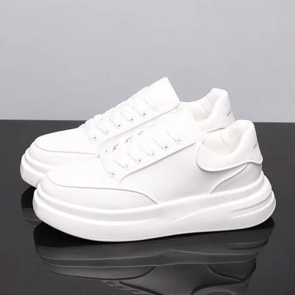 New Couple's Small White Shoes Men's Sneakers Women Sports Shoes Increased Height Inside Casual Sports Shoes