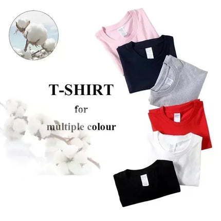 New Fashion Bestseller - Cotton Crew Neck Oversized Summer T-Shirt for Men and Women, Stylish and Breathable Top