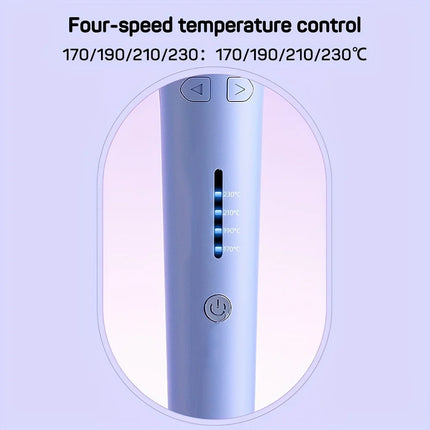 Automatic Rotating Hair Curler 32mm Ceramic Barrel, Professional Wavy Hair Styling Tool for Daily & Party Hairstyle