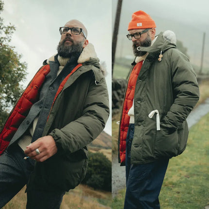 Nigel Goose Down Antarctic Expedition Everest Prototype Jacket