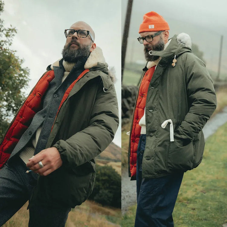 Nigel Goose Down Antarctic Expedition Everest Prototype Jacket