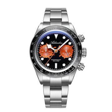 ADDIESDIVE VK64 Watches Men New Quartz Wristwatch Luxury Ceramic Bezel Chronograph BGW9 Luminous Diving 100m Waterproof AD2520