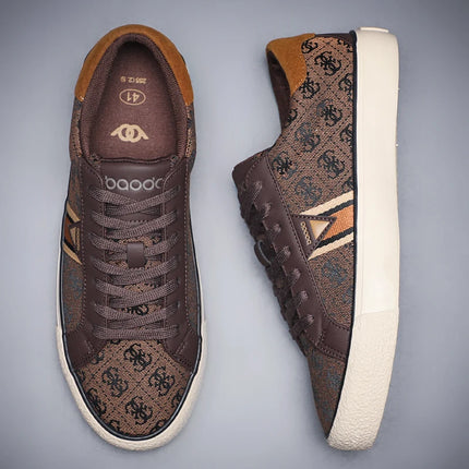 Soft Casual Leather Mens Sneakers New Arrival Casual Shoes Sports Walking Outdoors Skateboard Footwear Tenis Masculino BD25025