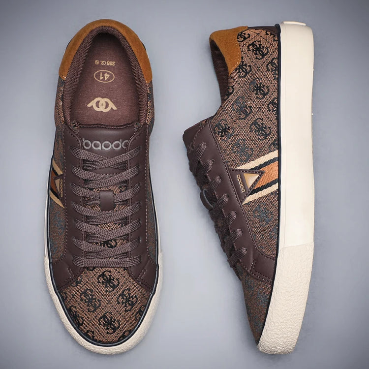 Soft Casual Leather Mens Sneakers New Arrival Casual Shoes Sports Walking Outdoors Skateboard Footwear Tenis Masculino BD25025