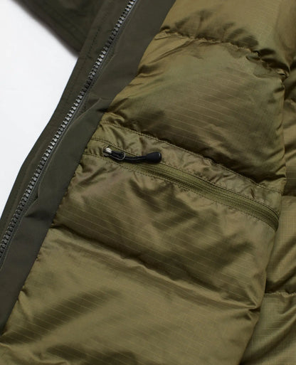 Piumino impermeabile optoelettronico con colla a stampa completa extra lunga Nanamica LongDown