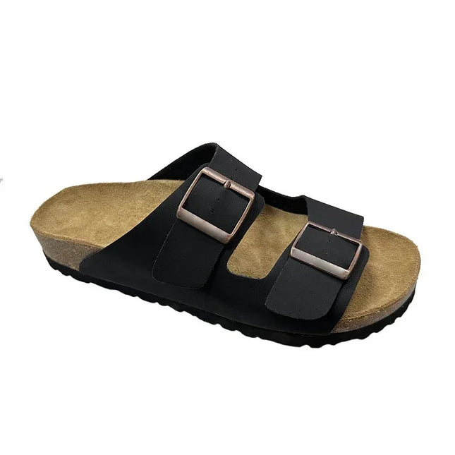 New Fashionable Unisex Boston Leather Sandals with Soft Sole