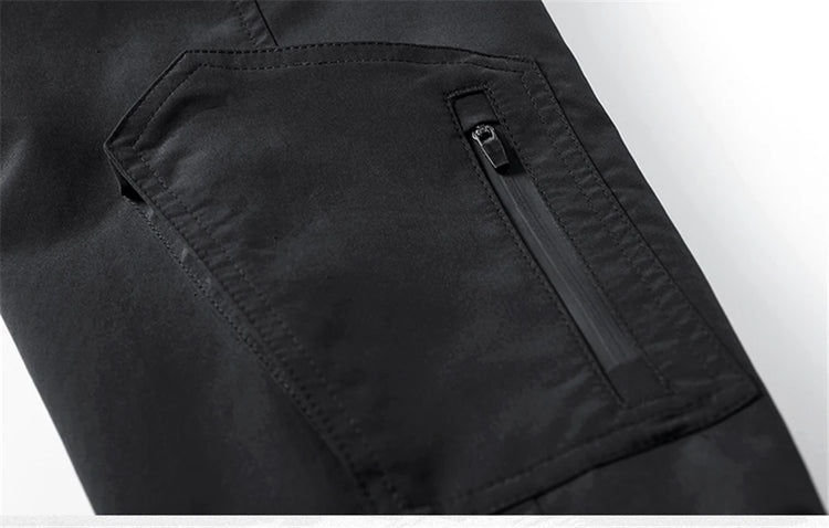 2024 Winter Warm Tactical Pants Men Fashion Functional Multi Pockets Cargo Trousers Hip Hop Streetwear Joggers Pant Techwear