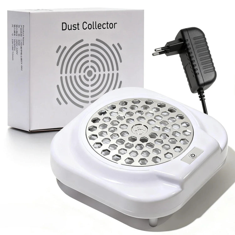 Nail Grinding Polishing Dust Collector Desktop Adjustable Speed Vacuum Device For Home Salon Nail Art Sessions