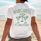 T-shirt estiva da uomo a maniche corte con stampa sul retro Margarita