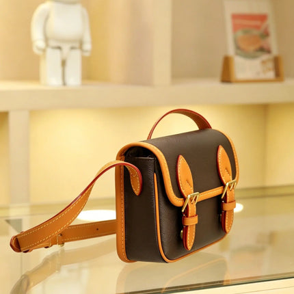 Borsa a tracolla da donna spaziosa e leggera in microfibra effetto pelle, perfetta per il weekend, lo shopping al supermercato e l'uso quotidiano.