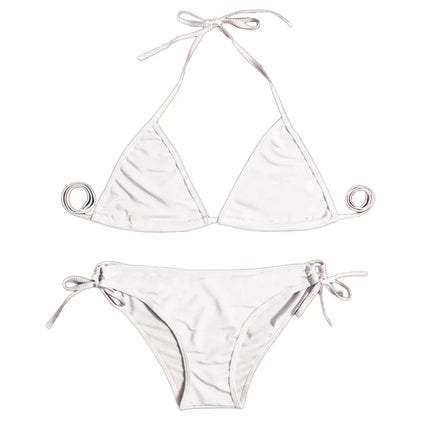 Set bikini perizoma da donna, costume da bagno sexy in stile bandage, costume da bagno brasiliano, accessori estivi per vacanze, spiaggia, piscina platinumshop