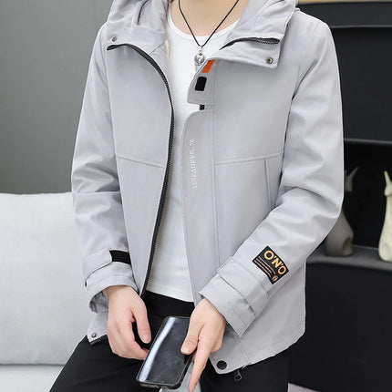 Men's Autumn/Winter Jackets New Arrived Trendy Brand Couple Jacket Men's Women's Handsome Casual Hooded Work Jacket Coat