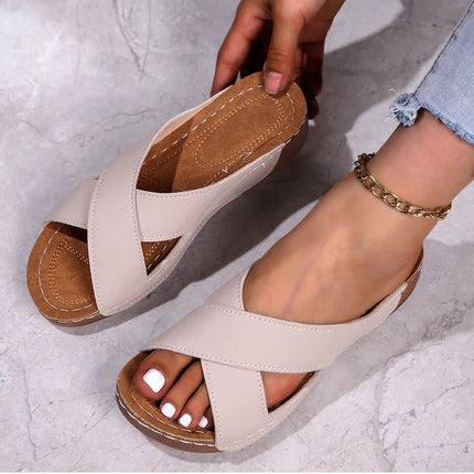 Women's Sandals 2026: Summer Heel Shoes, Casual Indoor and Outdoor, Summer Heel Slippers, Sandalias Mujer