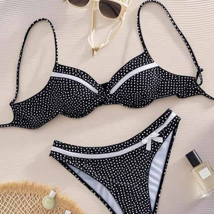 Sexy Micro Push-Up Bikini 2026, Women's Swimsuit, Polka Dot Bikini Set, Brazilian Beachwear, Biquini Swimsuit