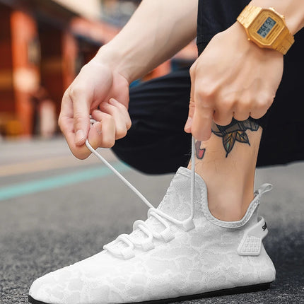 YRZL Mocassini da uomo in rete Mocassini da guida Appartamenti di alta qualità Scarpe da passeggio Mocassini casual antiscivolo traspiranti Scarpe da uomo estive