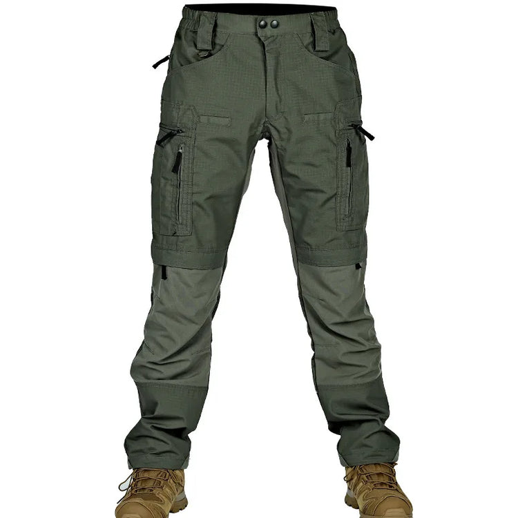 Men's Outdoor Tactical Pants With Multi Pocket Combat Training Hunting Cargo Pants Waterproof Wear-resistant Workwear Pants