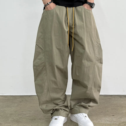 Mens Cargo Jogger Pants American Outdoor Multi Pocket Loose Baggy Lightweight Casual Trendy Fashion Hiking Streetwear Pants