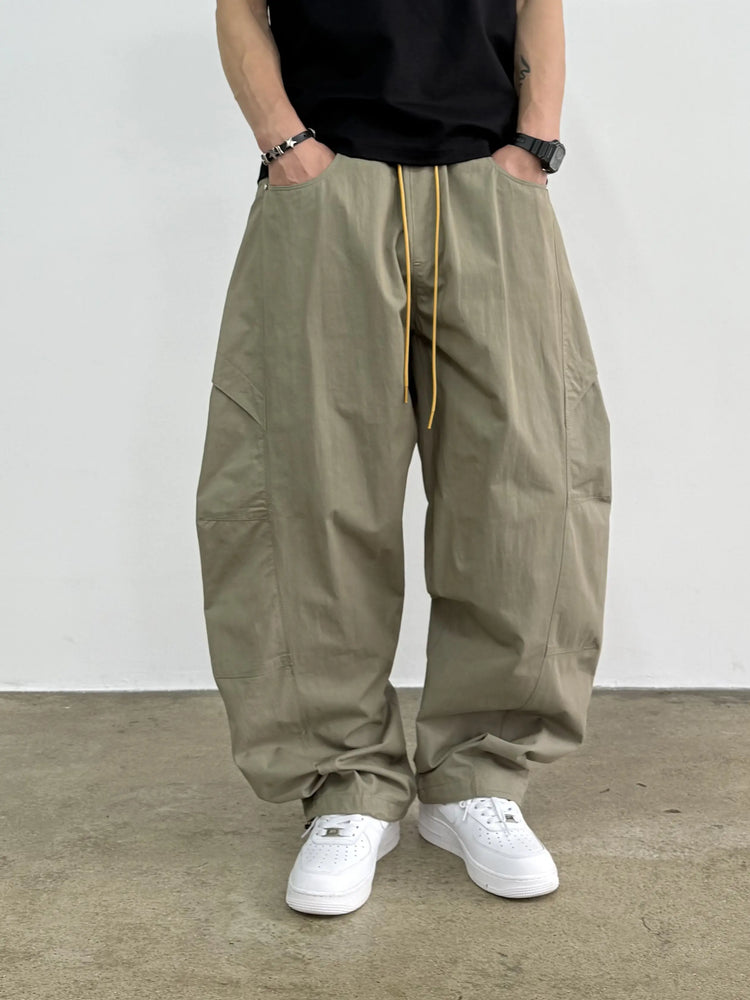 Mens Cargo Jogger Pants American Outdoor Multi Pocket Loose Baggy Lightweight Casual Trendy Fashion Hiking Streetwear Pants