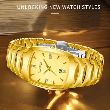 LIGE Orologio da Donna di Lusso alla Moda, Elegante e Semplice, in Acciaio Inossidabile, Casual, al Quarzo, con Calendario, Regalo Romantico per Signore, Novità platinumshop