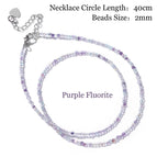9.Fluorite, Purple / 40cm