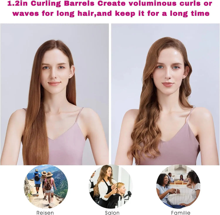 Upgraded Adapter Hair Dryer Automatic Curling Nozzle For Dyson Supersonic HD16 Nural Hair Dryer Accessories Cylinder Comb Nozzle