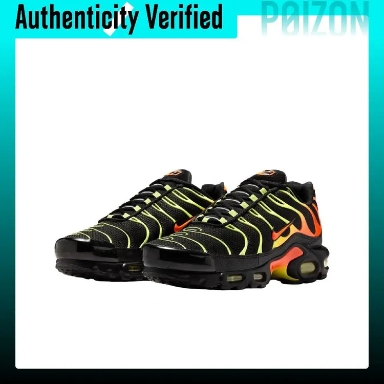 Nike Air Max Plus Running Shoes Unisex Black Orange DM0032-028