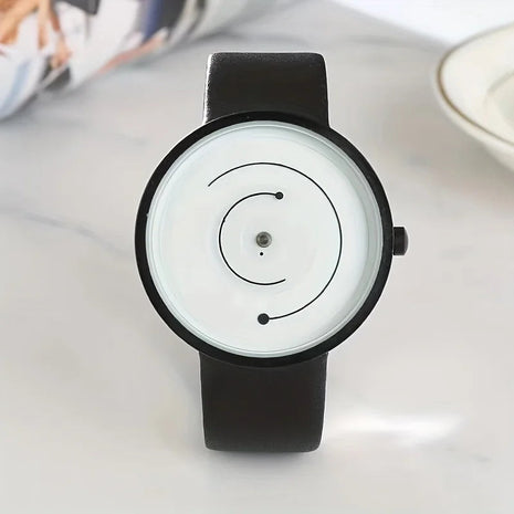 Orologio creativo di nuova moda da uomo Orologi sportivi Casual cinturino in pelle analogico da polso al quarzo da uomo Relogio Masculino Reloj Hombre platinumshop