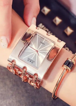 Orologio da donna di marca di lusso Abito con strass Orologi da polso da donna Eleganti orologi femminili in oro per le donne Montre Femme 2025 platinumshop