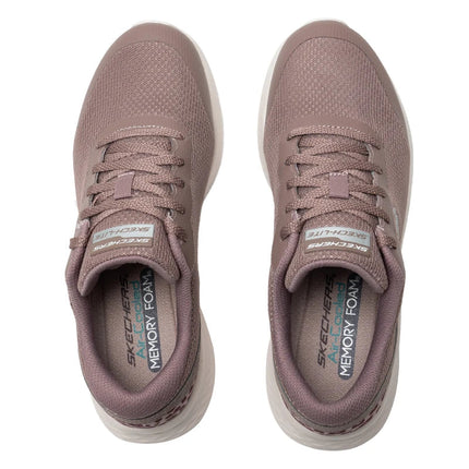 Skechers Lace-Up Sports Casual Shoes Breathable Women's Walking Shoes Training Shoes Running Shoes 149992-Mve PlatiNum