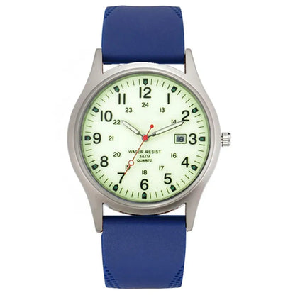 Orologi economici di marca da uomo Studenti Moda Casual Cinturino in silicone Sport Militare Data Orologio da polso al quarzo Nero Relogio Masculino platinumshop
