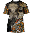 Camo Caccia Animali Cinghiale T-shirt da uomo Stampa 3D Sport Manica corta Tee Tops Casual O Collo Streetwear T-shirt Abbigliamento da uomo