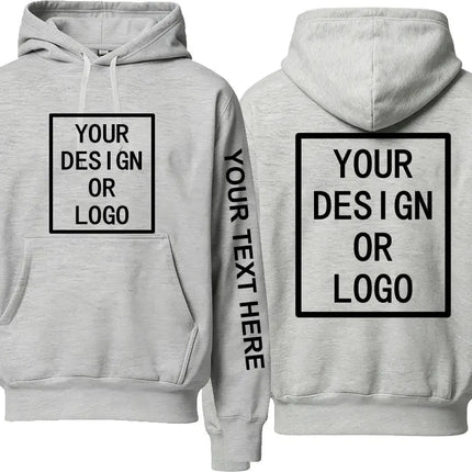 Custom Your Own Design Brand Logo/Picture Personalized Custom Men Women DIY Hoodies Sweatshirt Casual Hoody Hot Pullover
