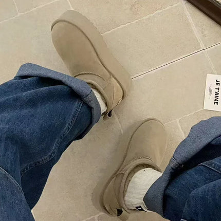 New Thick-Soled, Thick-Soled Women's Warm, Anti-Slip And Comfortable Snow Boots For Winter 2026