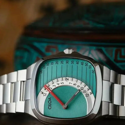 【CILOA】Square high-end men's watch wormhole concept premium men's sports watch brand