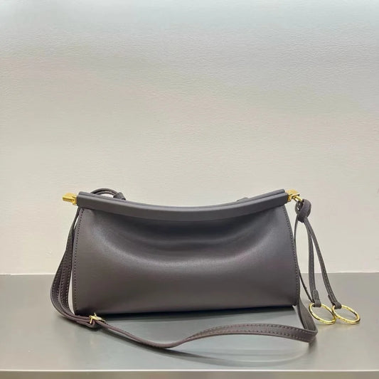 MENDY Borsa a tracolla piccola con design di nicchia Borsa a tracolla piccola da donna in pelle di vacchetta Borsa da sera elegante Party Row Nuovo designer di borse