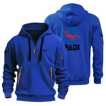 Padi's new men's casual sportswear, men's hooded sportswear, outdoor activity training clothes, printed fashionable home furnish PlatiNum